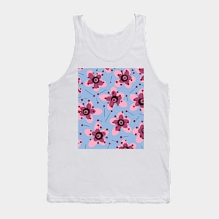 Beautiful Sakura Cherry Blossom Pattern Tank Top